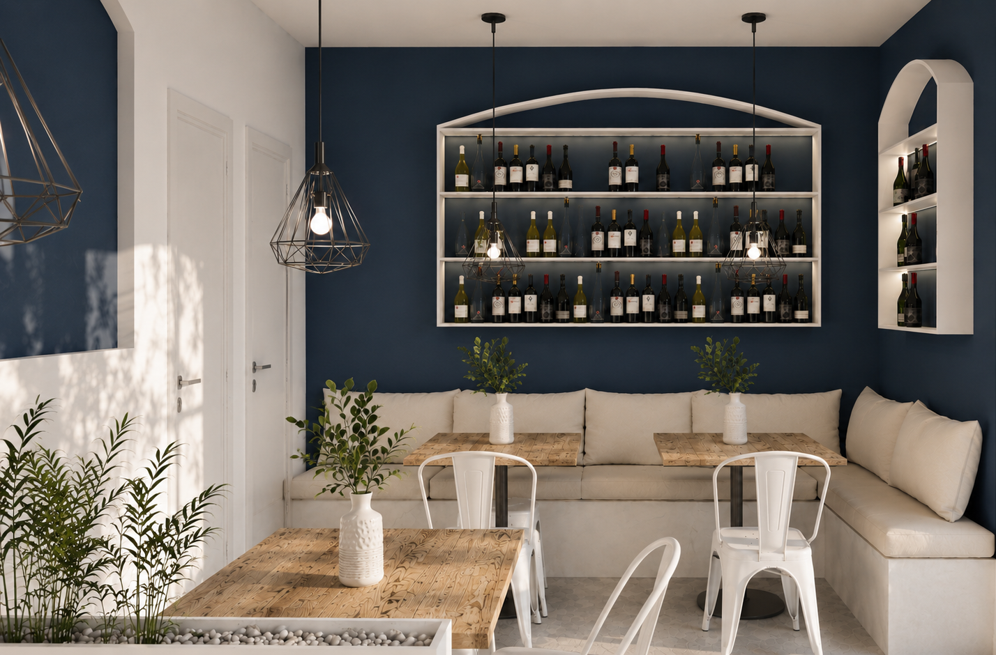 Concept progettuale per un ristorante di pesce